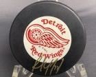 Signed Paul Coffey Red Wings Hockey Puck