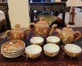 Impressive Satsuma Tea Set