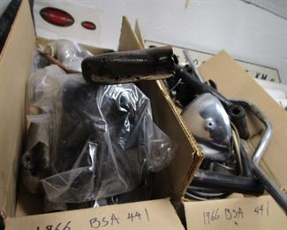 1966 BSA 441 Motorcycle in parts