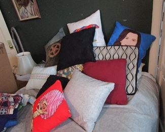 Linens and fun pillows