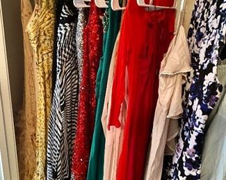 Selection of Ballroom Dancing Dresses - sizes 8 to 10                                       