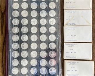 50 .999 fine silver proofs set.