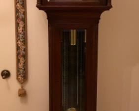 Grandfather Clock that has been in the same family since the&nbsp;1958&nbsp;- only moved once - was purchased from Belk Brothers Co.