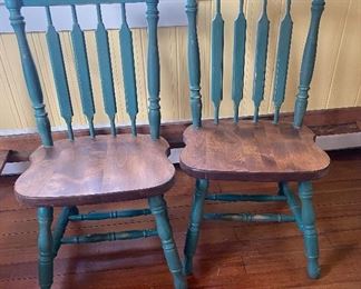 Painted Chair Pair