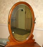 OVAL DRESSER TOP MIRROR