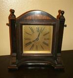 1930'S SETH THOMAS INLAY SWING CLOCK