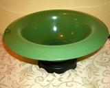 VINTAGE FENTON GREEN BOWL