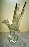 HANDCRAFTED VENETIAN GLASS BIRD SCULPTURE (HAND SIGNED)