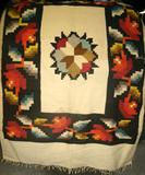 LARGE VINTAGE HANDMADE NAVAHO RUG