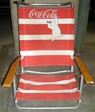 VINTAGE COCA COLA BEACH CHAIR