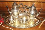 VINTAGE SILVER COFFEE SET