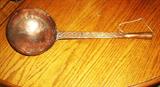LARGE HAMMERED COPPER LADLE