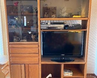 $100 Includes 32” Samsung TV and Sony DVD player. Remotes and Cables included. 