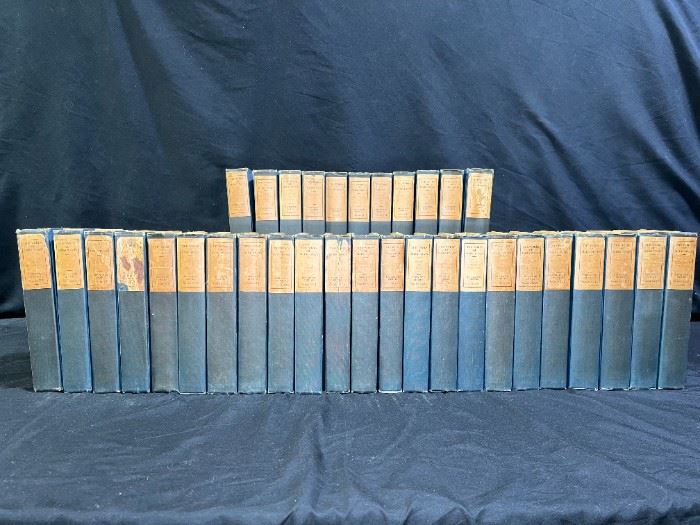 Set Works of Mark Twain Signed 1st Edition