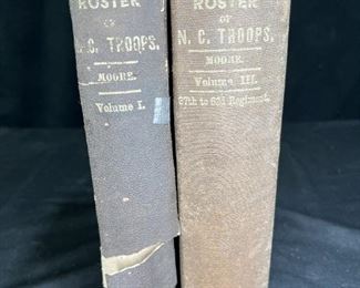 Vol 1 & 3 North Carolina Roster Troops
