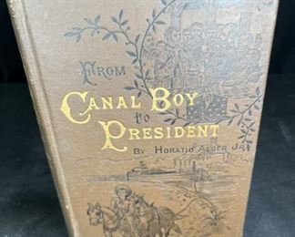 From Canal Boy to President by Horatio Alger Jr.
