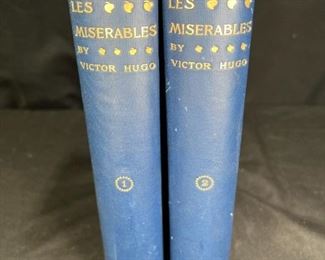 Les Miserable By Victor Hugo 2 Volumes
