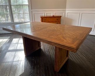 Huntley by Thomasville Dining Table (65"L x 42"W x 30"H includes 2 leaves 16"L each) 