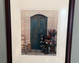 Floriste, Provence original photograph signed by Alan Klug