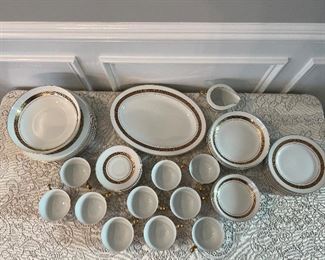 Grant Crest Royal Key Japan Porcelain Fine China (53pc)