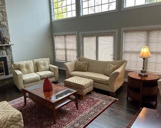 American Signature Sofas with American Signature Accent Table & Coffee Table