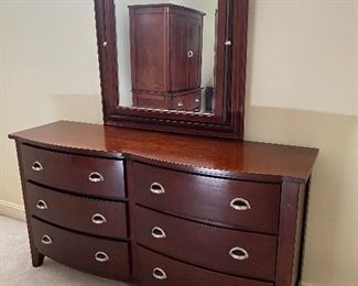 Fairmont Designs 6 Drawer Dresser with mounted movable mirror
