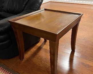American signature rectangular end table