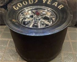 Vintage Corvette Good Year Tire Table