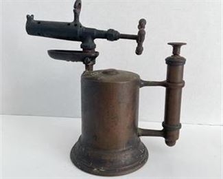 Vintage Detroit Torch  MFG. Co. Brass Torch 