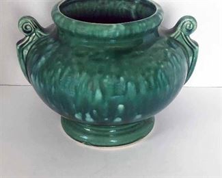Vintage McCoy Green Onyx Planter