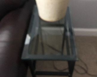 small metal side table 