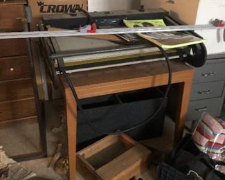 Lamination machine and stuff - work bench 