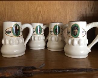 set of 4 Heineken Beer Steins 1996 Black History  Month  
