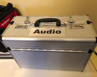 Lot of Audio Video in case 