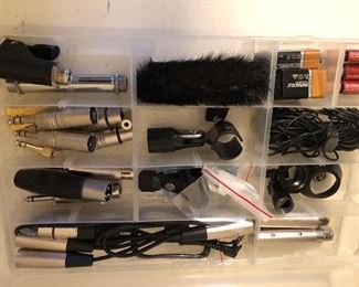 close up of extras from Audio Video case 