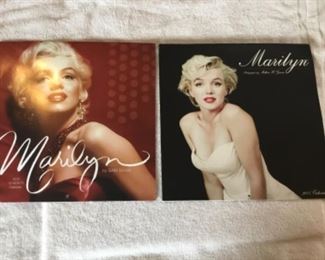 Marilyn Monroe book and calendar