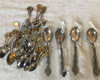 Collector spoons (not sterling)!