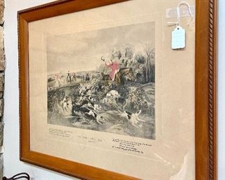 SOLD: Framed Bachelor's Hall Plate 3.