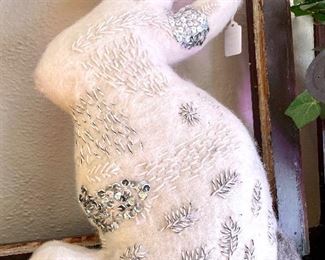 SOLD: Farmhouse Wool Bunny.