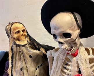 SOLD - Dying laughing! Find copious amounts of autumn,  holiday, and Halloween decor at the sale.