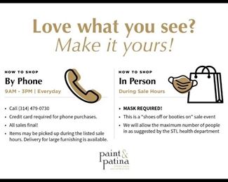 FIRST IN = FIRST DIBS :) Copy/Paste this link if you want to be in right at 9am: https://www.signupgenius.com/go/10C0C4DA9AE22A1F49-paint89