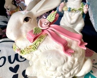 $12. Pink Bow Bunny Rabbit. Everyone wants to be her.