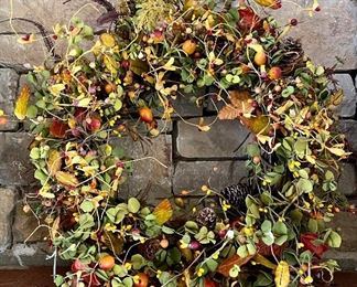 SOLD Autumn Wreath.