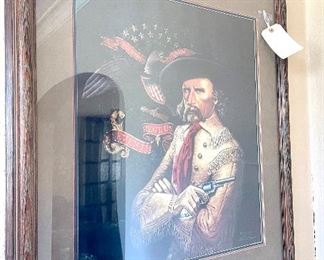 SOLD Framed Robert Swanson Print.