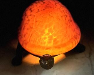 SOLD: Turtle Lamp. He moves slow, but he’s loyal.