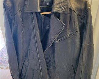 Leather jacket