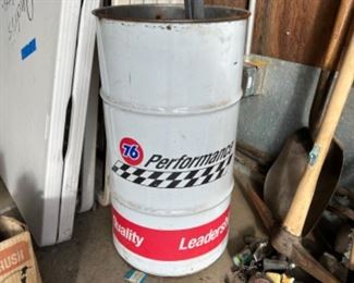 76 oil drum