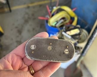 Vintage Wilson baseball counter