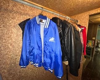 Vintage clothing, also a vintage Jackson Michigan harness race Way jacket