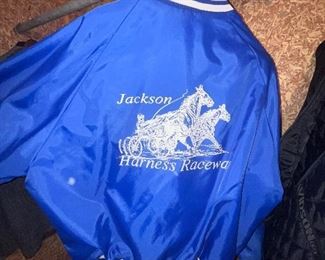 Jackson harness raceway Jackson Michigan jacket 
